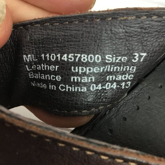 Dansko Pearl Womens 7 Leather Slingback Clogs Brown - Picture 12 of 12